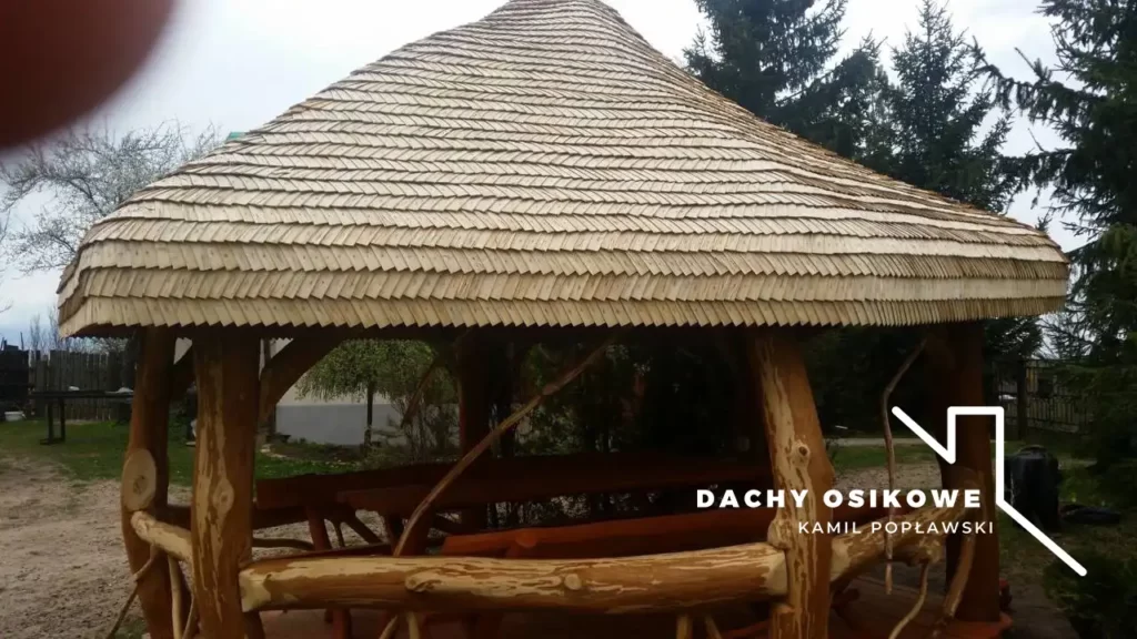 dach z wióra osikowego